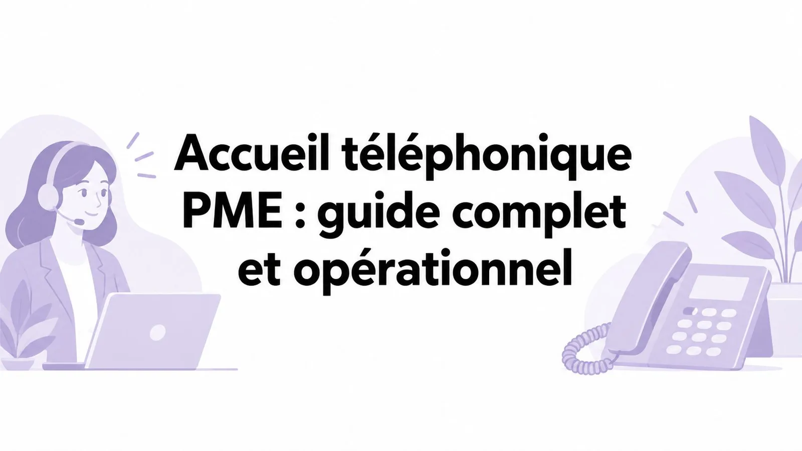 Accueil téléphonique PME : guide complet et opérationnel