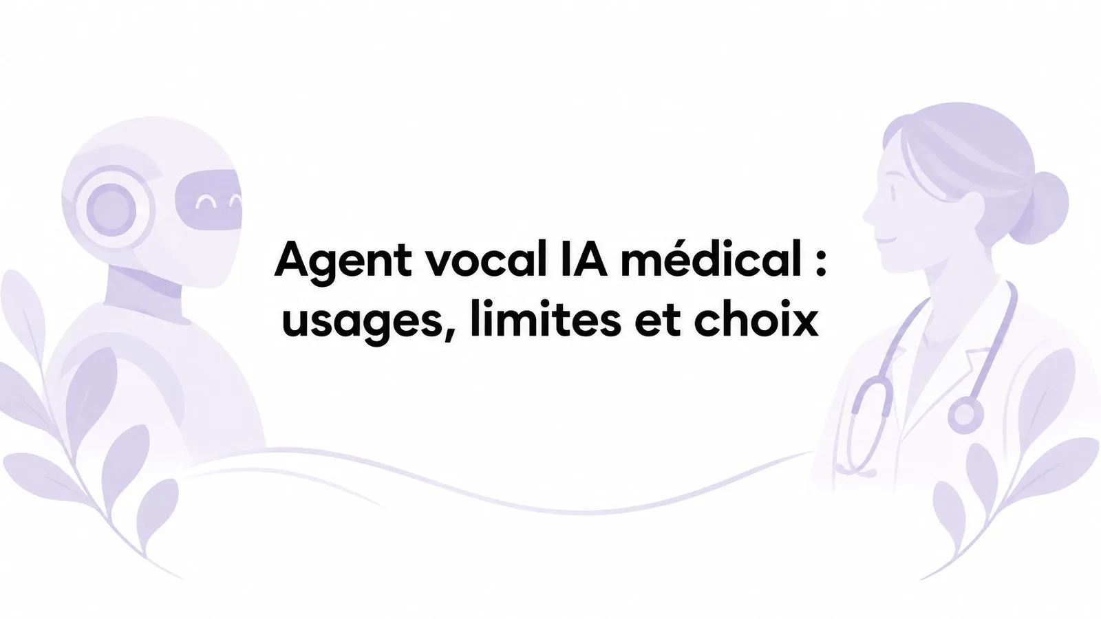 Agent vocal IA médical : usages, limites et choix