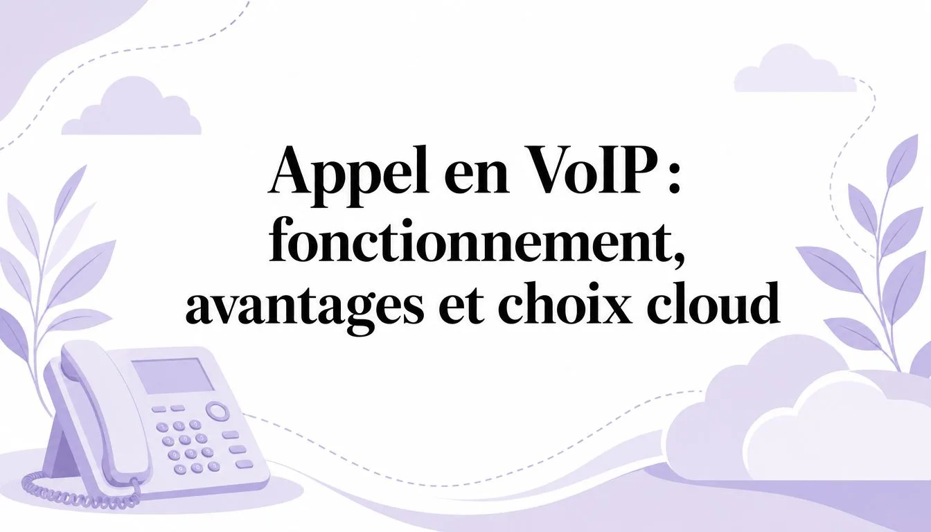 Appel en VoIP : fonctionnement, avantages et choix cloud