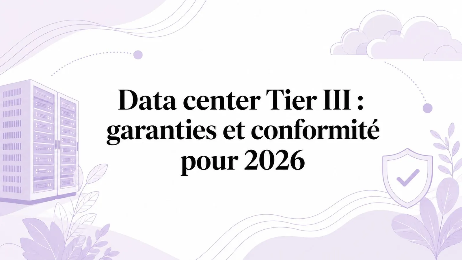Data center Tier III : garanties et conformité pour 2026