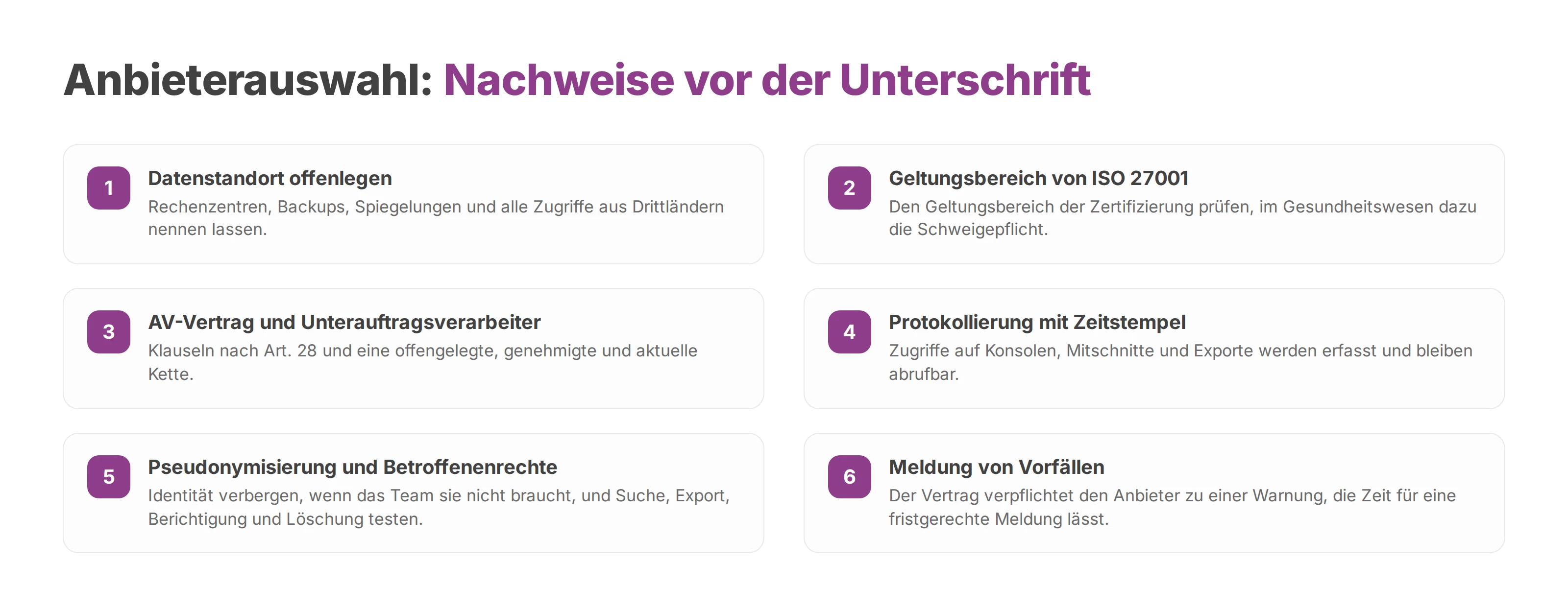 Sechs Prüfpunkte für die Auswahl eines Anbieters einer Cloud-Telefonanlage