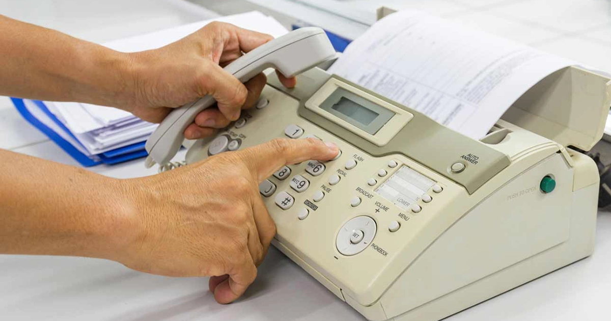 Is the fax dead?