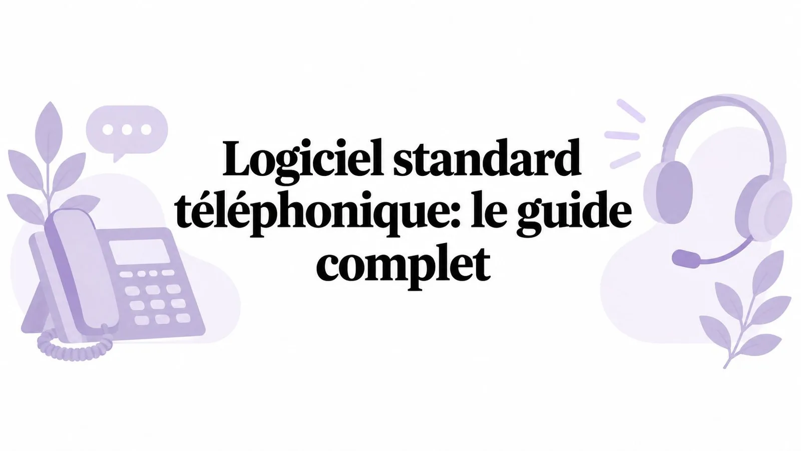 Logiciel standard téléphonique: le guide complet