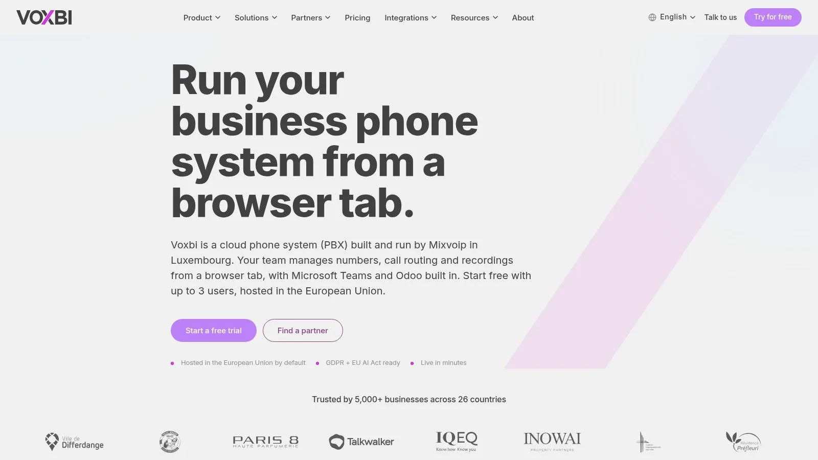 Screenshot from https://www.voxbi.com