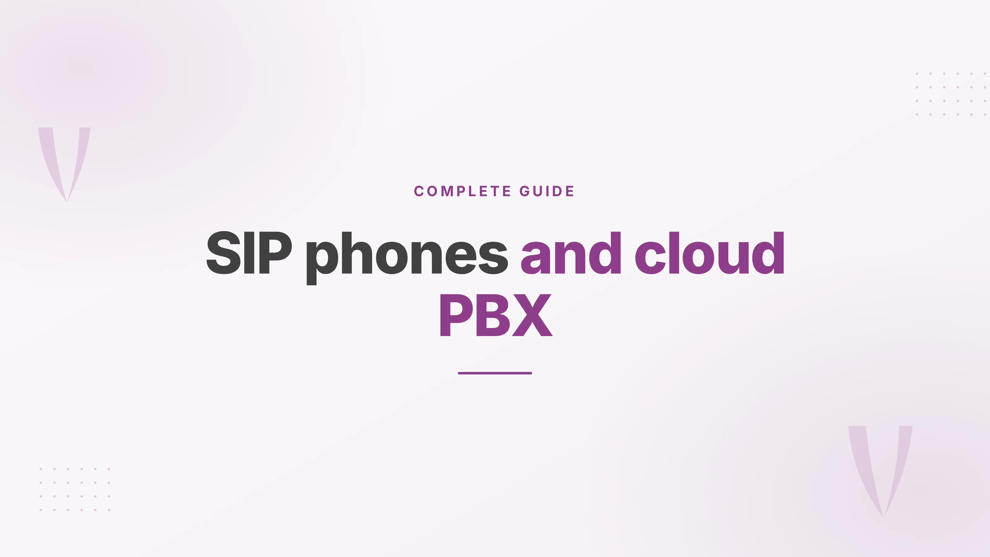 Desk SIP phone shown as a network endpoint registered to a European cloud PBX platform.