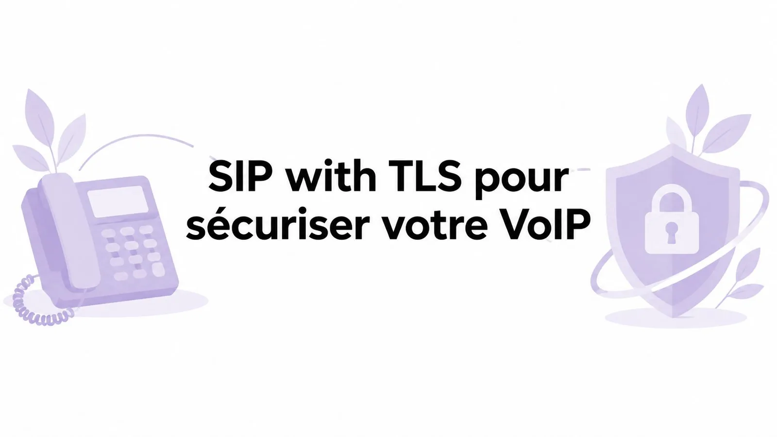 SIP with TLS pour sécuriser votre VoIP