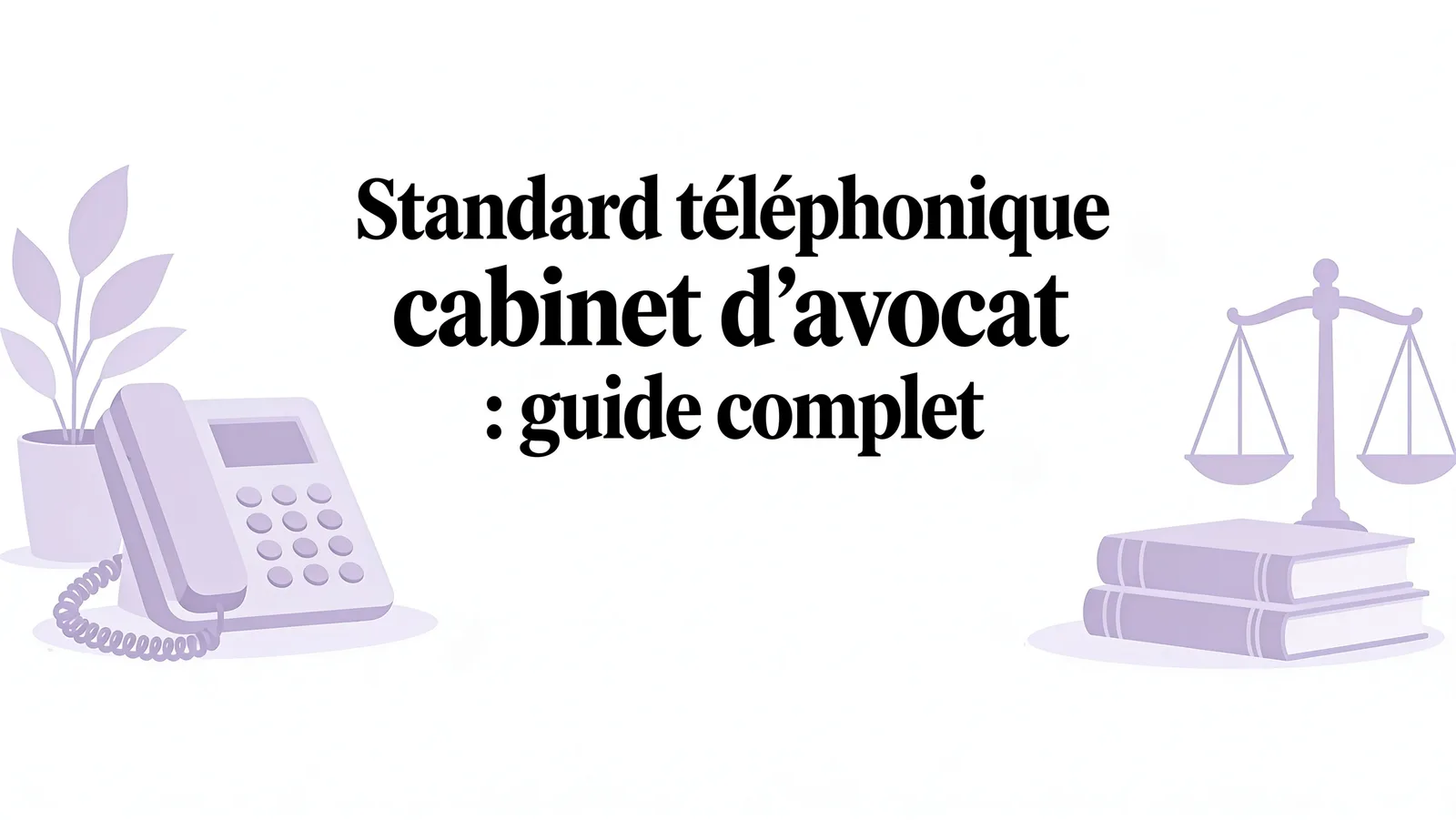 Standard téléphonique cabinet d avocat : guide complet