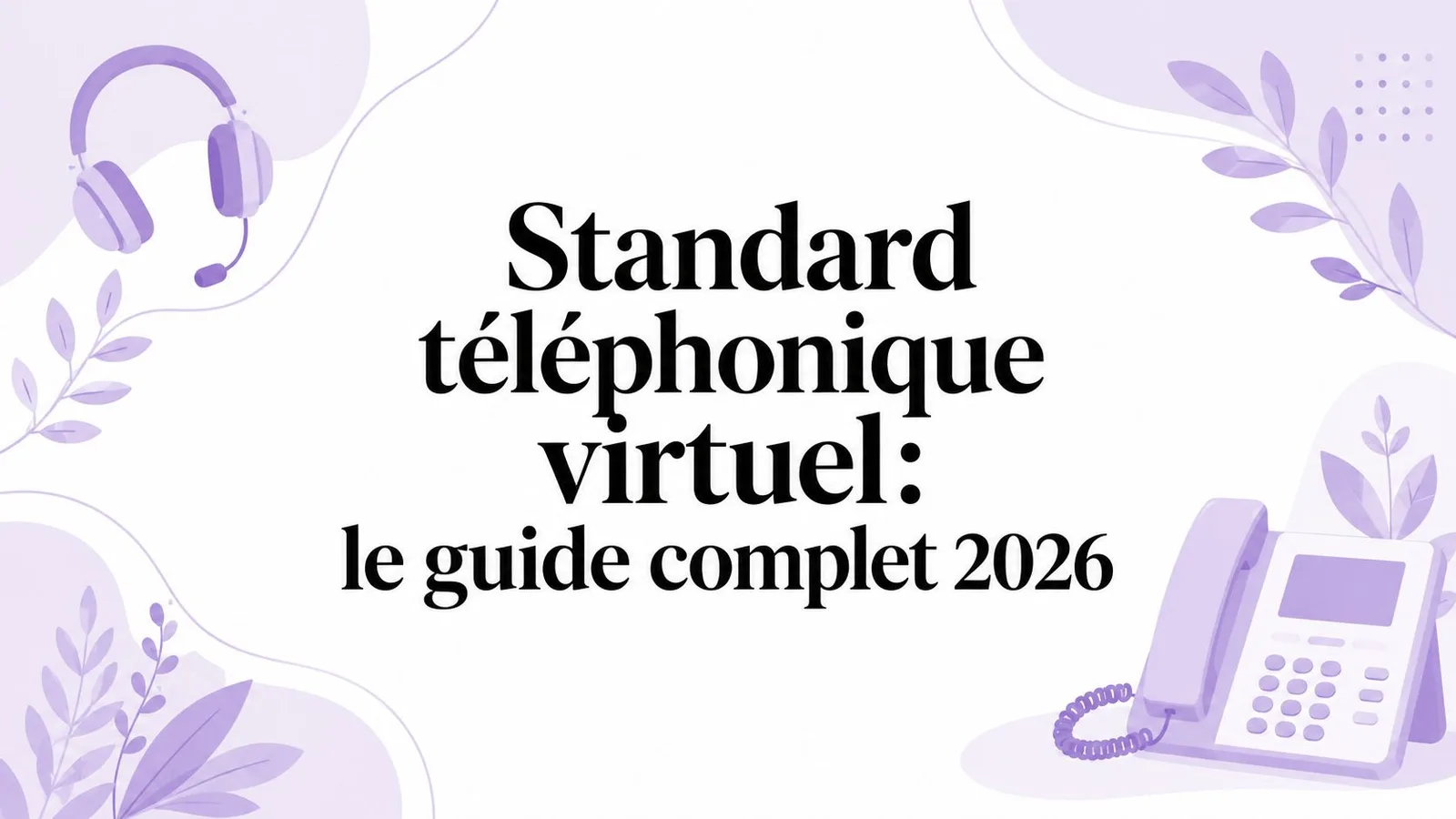 Standard téléphonique virtuel: le guide complet 2026