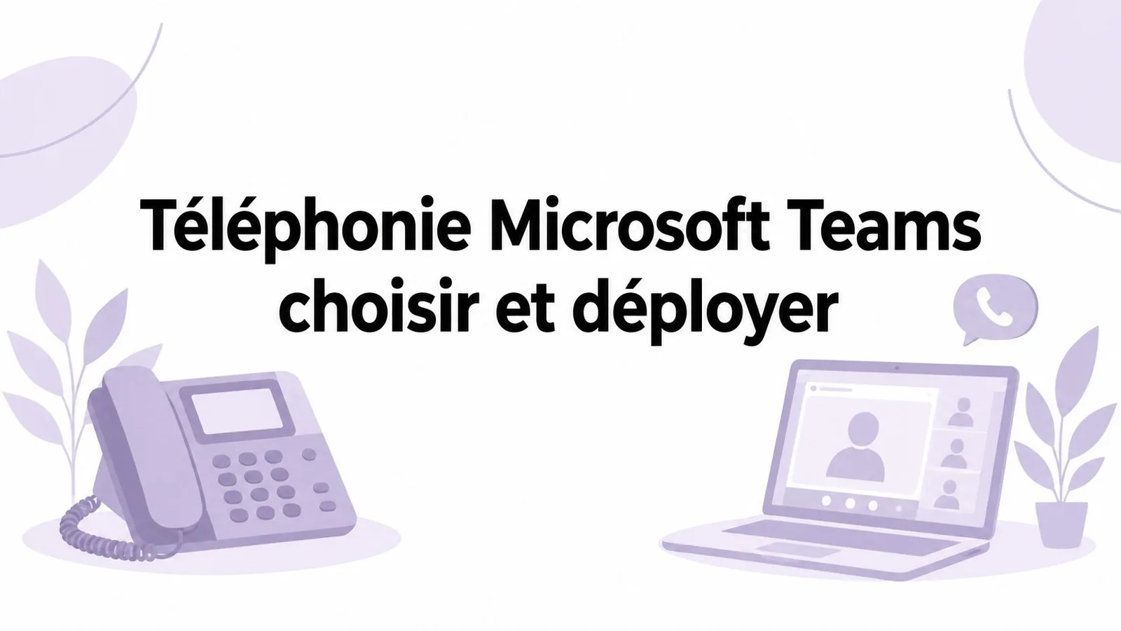 Téléphonie Microsoft Teams choisir et déployer