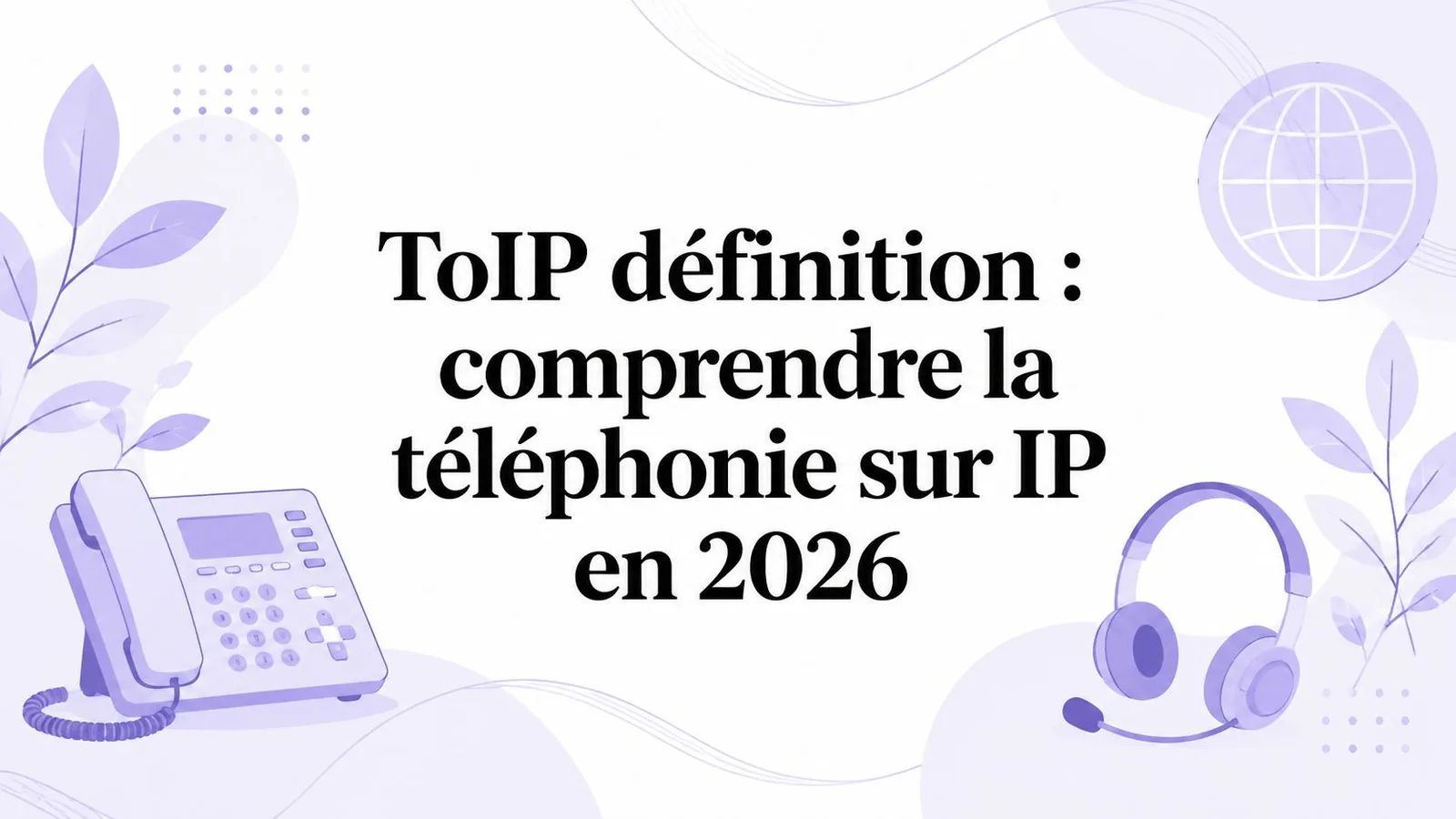 ToIP définition : comprendre la téléphonie sur IP en 2026