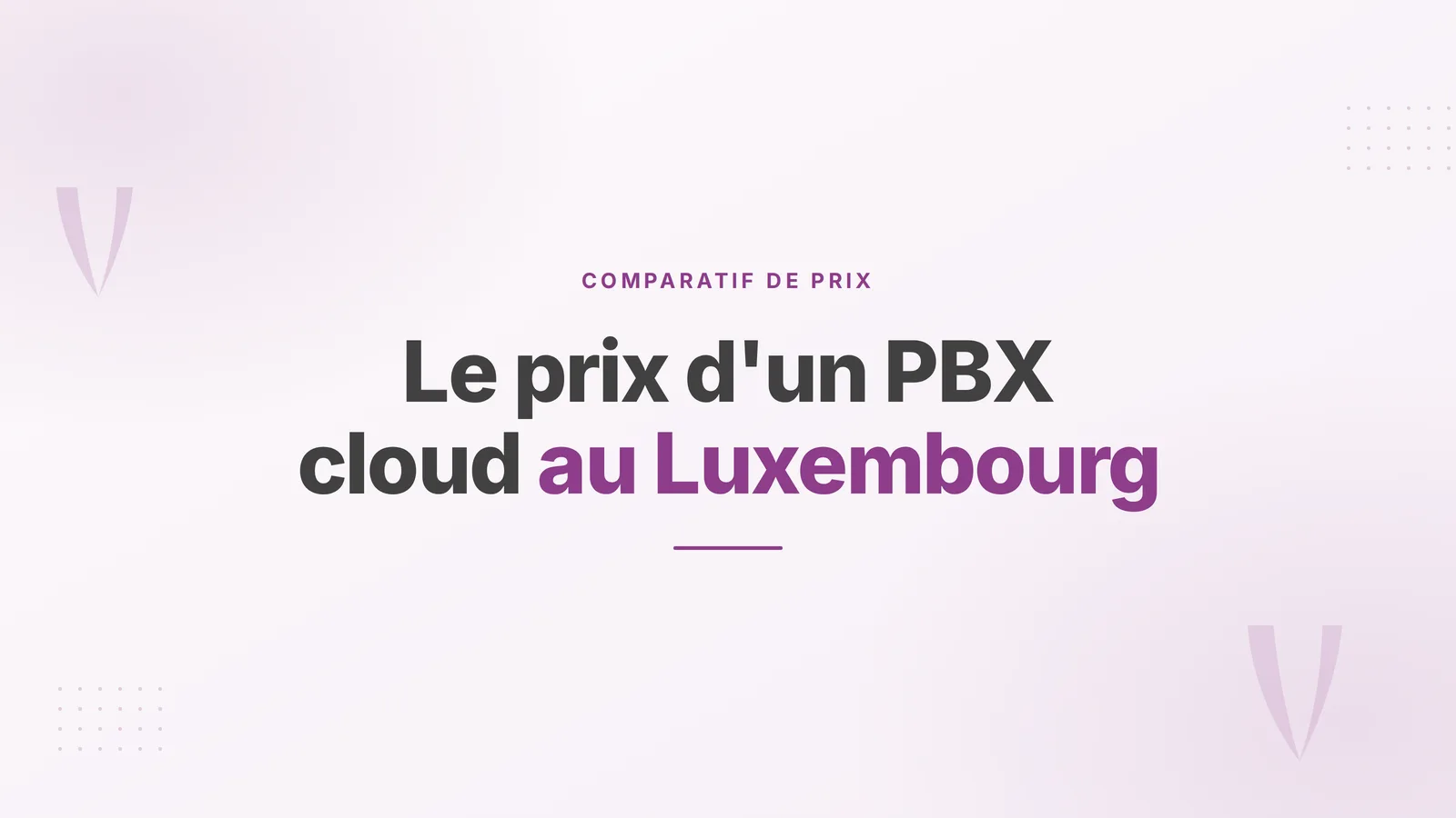 Les 10 PBX cloud les moins chers en 2026