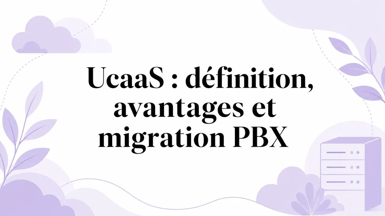 UcaaS : définition, avantages et migration PBX