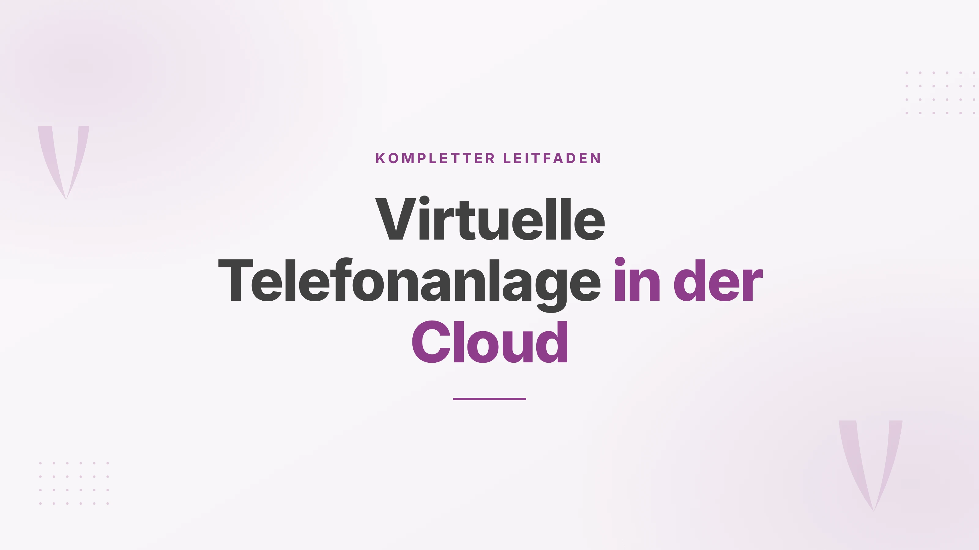 Symbolbild einer virtuellen Telefonanlage in der Cloud, die mehrere Standorte verbindet