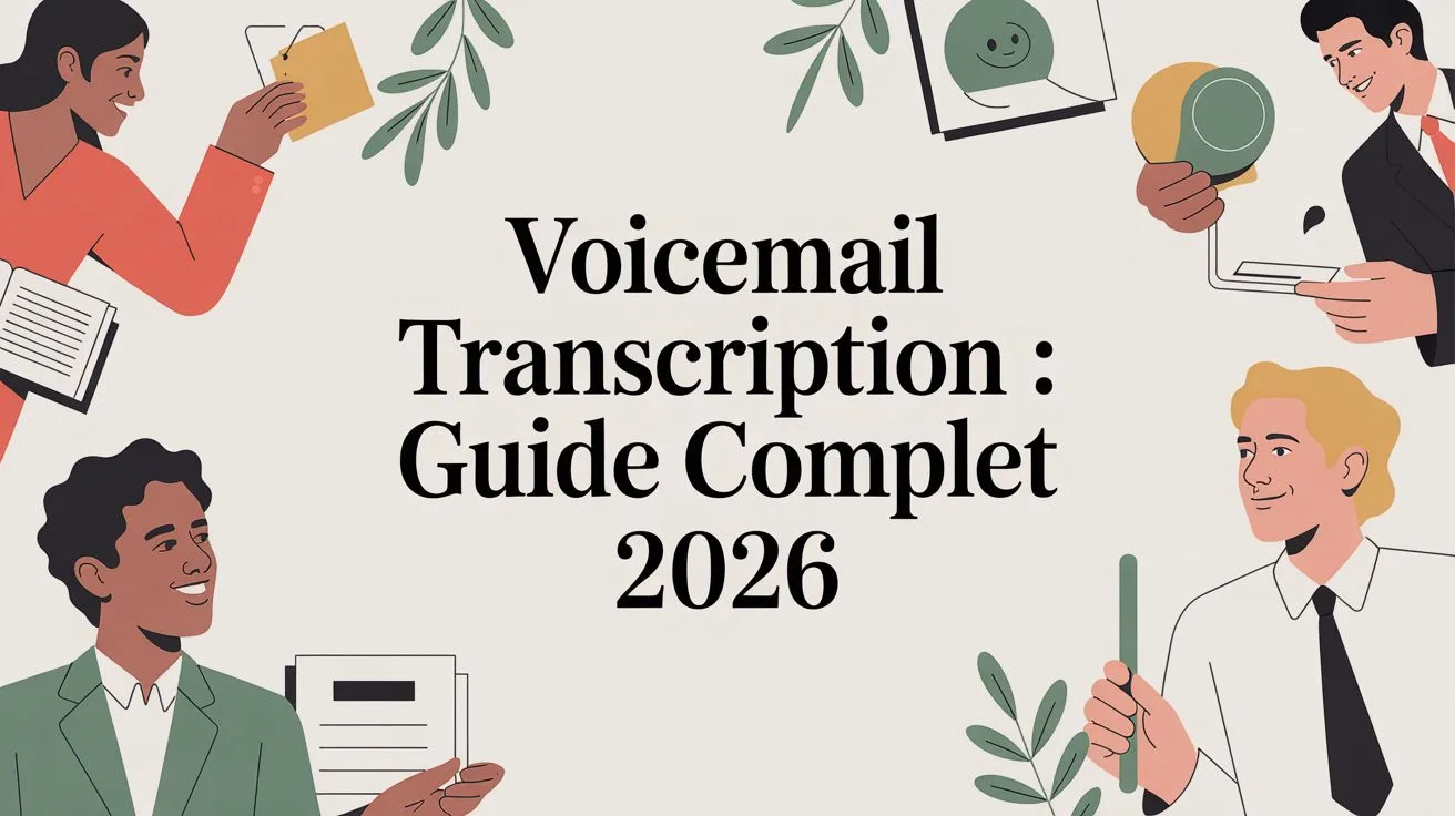 Voicemail transcription : guide complet 2026